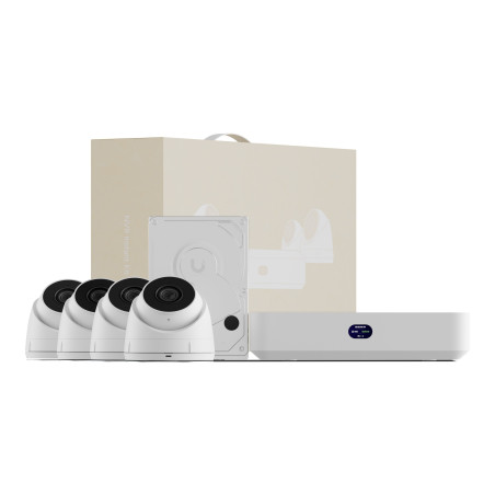 Ubiquiti UniFi UNVR Instant Kit (EU) — 4x G5 Turret Ultra + 1 TB HDD