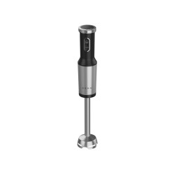 Tyčový mixér HB4B - 1200W, 9000 - 14500 ot./min, šlehač, sekáček, nádoba, Černá