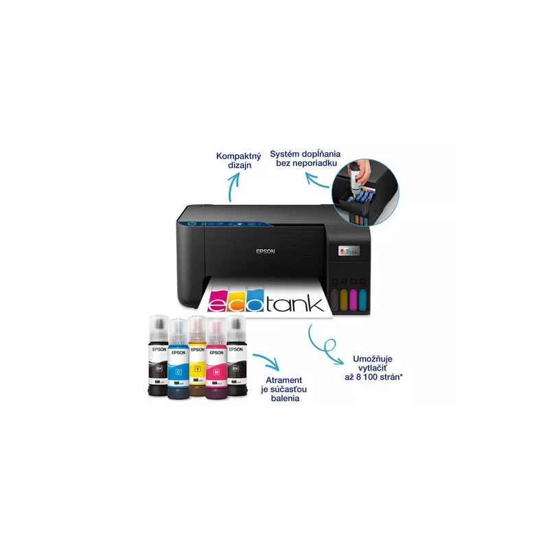 Epson EcoTank L3271 A4 color MFP, USB, WiFi_retail