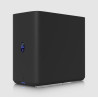 Ubiquiti UniFi čtyřšachtové síťové úložiště NAS, 2.5 GbE, USB-C, černé provedení