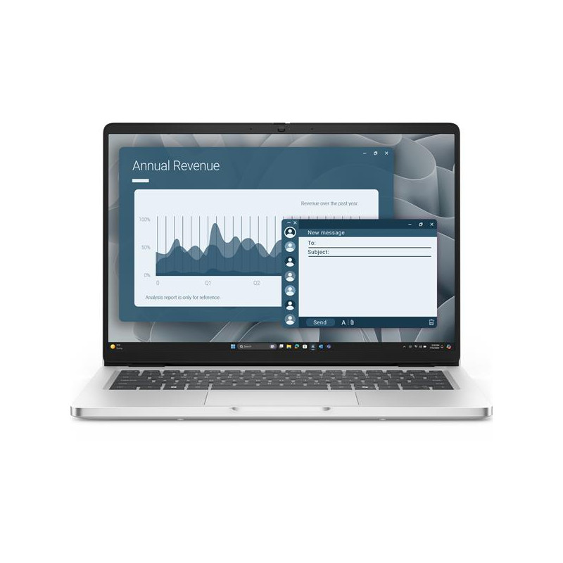 Dell Pro 14 PC14255/AMD Ryzen AI 5 PRO 340/16GB/512GB SSD/14" FHD+/IR Cam&Mic/FgrPr/3 Cell/Backlit Kb|W11 Pro|3Y ProSpt