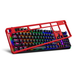 CONNECT IT Mechanická klávesnice NEO2 + CZ + SK layout Černo-Červená