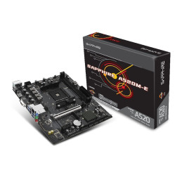 MB SAPPHIRE A520M-E /AM4/2xDDR4/M.2/HDMI/D-sub/mATX