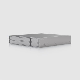 Ubiquiti UniFi UNAS Pro 8, 8-šachtové 10 GbE rackové NAS úložiště s redundantním napájením (EU)