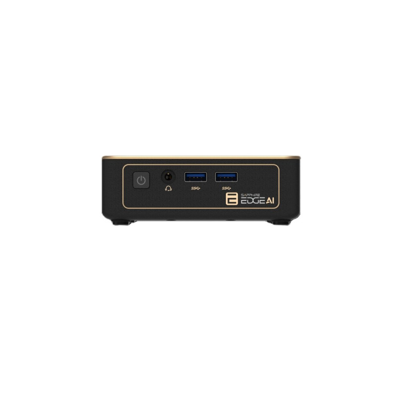 Mini PC SAPPHIRE EDGE AI 340 /Ryzen AI 7 340/2x DDR5 SO-DIMM/2x M.2/1x 2.5Gb LAN/WF6E/BT