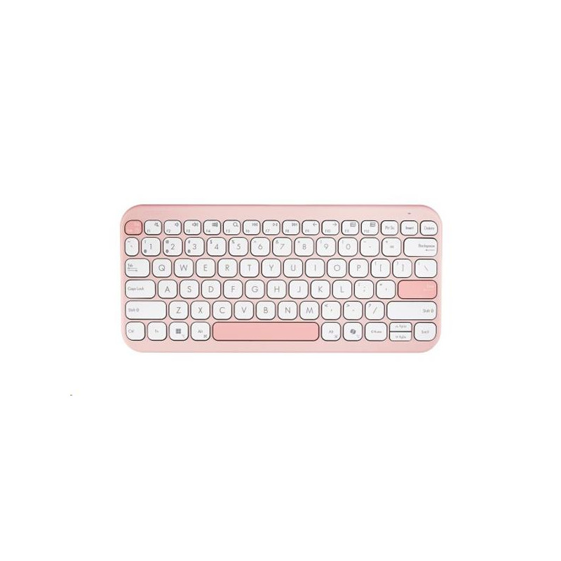 ASUS Marshmallow KW100 Copilot version - bezdrôtová klávesnica, Pink, CZ/SK
