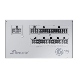 Zdroj Seasonic CORE GX White ATX 3.1 - 750W, 80+ Gold, modular