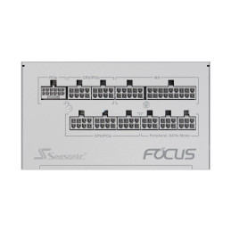 Zdroj Seasonic FOCUS GX White ATX 3.1 - 850W, 80+ Gold, modular