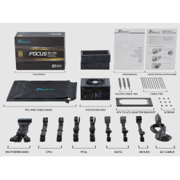 Zdroj Seasonic FOCUS SGX - 650W, 80+ Gold, modular