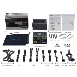 Zdroj Seasonic PRIME FANLESS PX, 500W, 80+ Platinum, fanless, modular