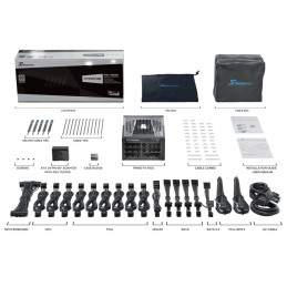 Zdroj Seasonic PRIME PX ATX 3.1 - 1600W, 80+ Platinum, modular
