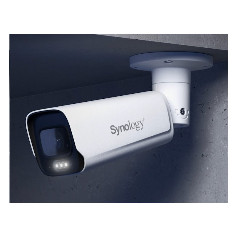 Synology BC800Z IP kamera Ultra HD 4K s optickým zoomem, IP67 a IK10, IR 31m, podpora PoE napájení, slot na mSD kartu