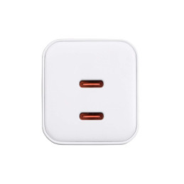 Akyga USB Nabíječka AK-CH-29 2x USB-C PD 5-20V / max. 3A 45W Quick Charge 3.0 GaN