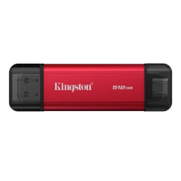 Kingston externí SSD 512GB Dual USB-A/C (čtení/zápis: 1050/950MB/s)