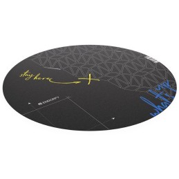 POŠKOZENÝ OBAL - Endorfy ochranná podložka pod židli FP110C / kulatá / průměr 110cm / černá