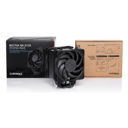Noctua chladič NH-U12A chromax.black