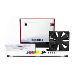 Noctua ventilátor NF-F12 PWM chromax.black.swap