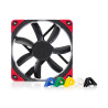 Noctua ventilátor NF-S12A PWM chromax.black.swap