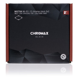 Noctua distanční podložky NA-IS1-12 Sx2 chromax.black 2ks