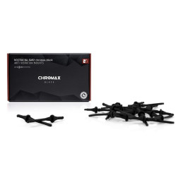 Noctua anti-vibrační šrouby NA-SAV2 20ks chromax.black