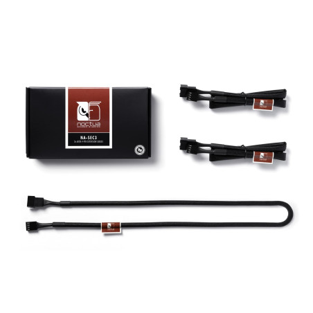 Noctua prodlužovací kabely NA-SEC3 60cm 4-Pin 3ks