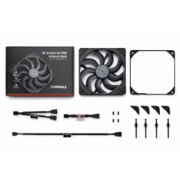 Noctua ventilátor NF-A14x25 G2 PWM chromax.black