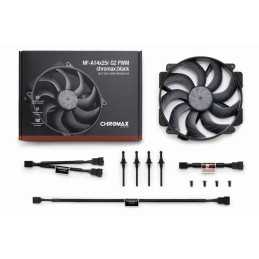 Noctua NF-A14x25r G2 PWM chromax.black