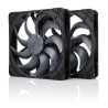 Noctua ventilátor NF-A14x25 G2 PWM Sx2-PP chromax.black