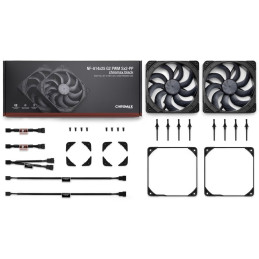 Noctua ventilátor NF-A14x25 G2 PWM Sx2-PP chromax.black