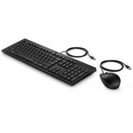 USB klávesnica a myš HP 225 - čierna