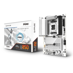 MB SAPPHIRE PURE B850A WIFI7 /AM5/4xDDR5/M.2/W7+BT5.4/W7+BT5.4/HDMI/DP/ATX/White