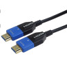 PremiumCord Ultra High Speed HDMI 2.1 optický kabel 8K@60Hz 4K@120Hz 20m zlacený