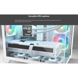 COUGAR PC skříň FV150 RGB Black Mini tower