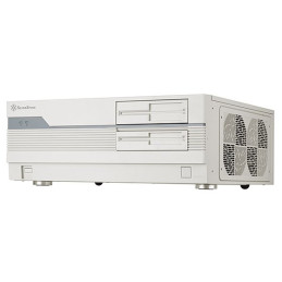 SilverStone Retro FLP01 bílá, HTPC/Desktop, ATX