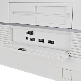 SilverStone Retro FLP01 bílá, HTPC/Desktop, ATX