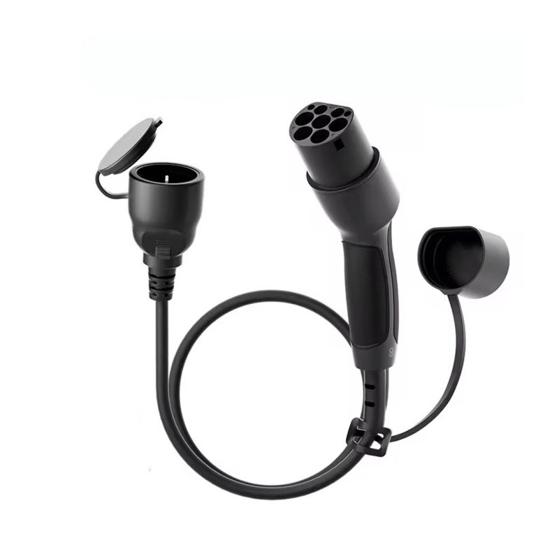 Akyga AK-SC-E28 adaptér Type2 pro elektromobily, 1-fázová 16A, samec