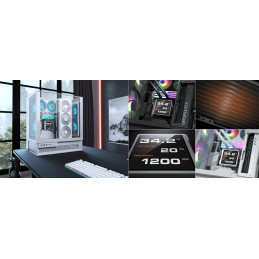 COUGAR chlazení POSEIDON VISTEK Pro ARGB 240 AIO vodní white