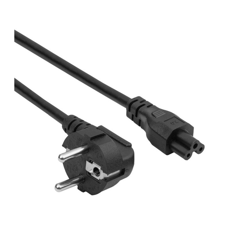Akyga Kabel napájecí pro notebooky 250V/2.5A CEE 7/7/IEC C5, 3m