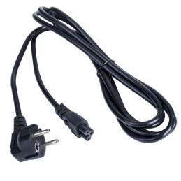 Akyga Kabel napájecí pro notebooky 250V/2.5A CEE 7/7/IEC C5, 3m