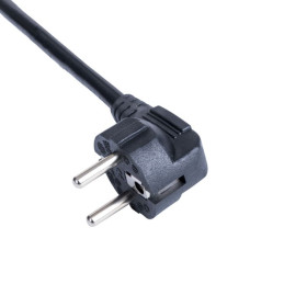 Akyga Kabel napájecí pro notebooky 250V/2.5A CEE 7/7/IEC C5, 3m