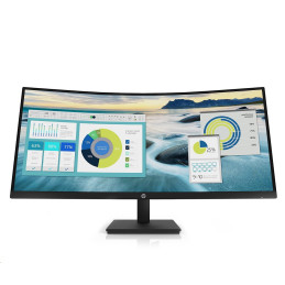 HP P34hc G4, 34.0/VA, 3440x1440/100Hz, 3500:1, 5 ms, 250cd, HDMI/DP/USB-C(65W), 3-3-0, repro