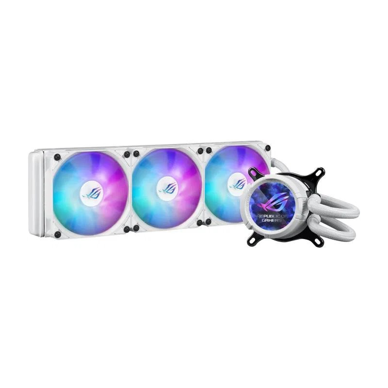 AIOCOOL ASUS ROG STRIX LC III 360 ARGB LCD White, 360mm