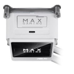 AIOCOOL ASUS MAX GAMING LC 360 ARGB LCD White, 360mm