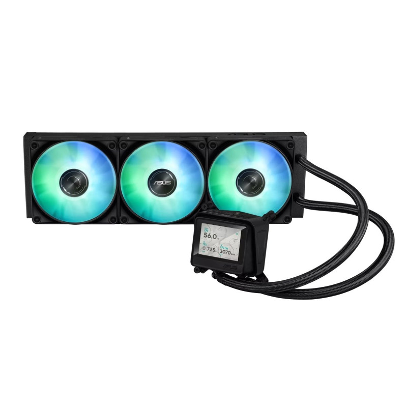 AIOCOOL ASUS MAX GAMING LC 360 ARGB LCD, 360mm