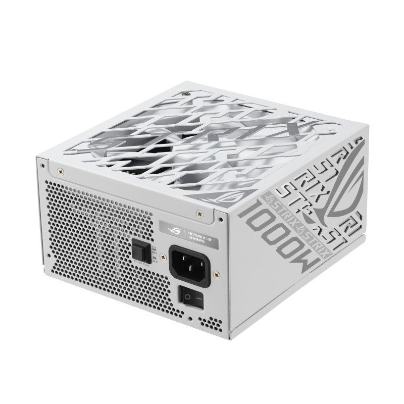Zdroj ASUS ROG Strix 1000W Platinum White Edition ATX 3.1 - 1000W, 80+ Platinum, modular