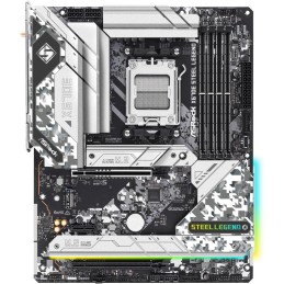 OPRAVENÉ - ASRock X670E Steel Legend / AMD X670 / AM5 / 4x DDR5 /  4x M.2 / HDMI / DP / USB-C / WiFi / ATX