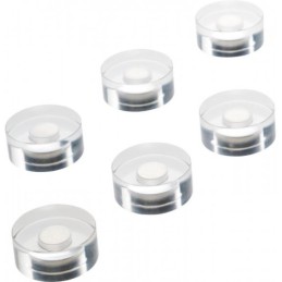 Magnetoplan magnets Design Acryl 25 mm (6 pcs)