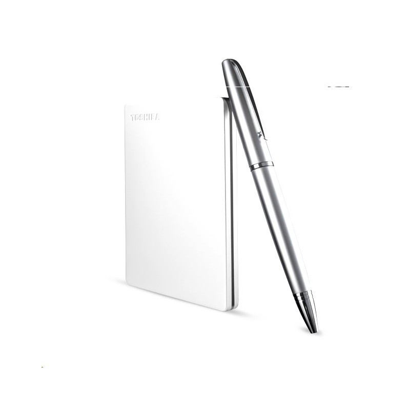 Toshiba externí HDD 1TB Canvio Slim USB 3.2 Gen 1 stříbrná