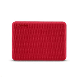 Toshiba externí HDD 4TB Canvio Advance USB 3.2 Gen 1 červená