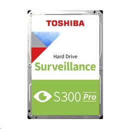 Toshiba interní HDD 6TB S300 Pro Surveillance (CMR) 3.5" SATA 512MB 7200RPM BULK / OEM